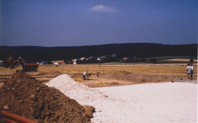 Bau der Plätze 1990_7