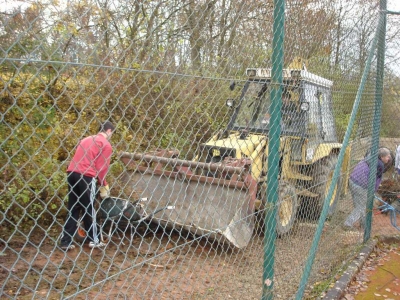 Bau Tribüne Platz 4_4