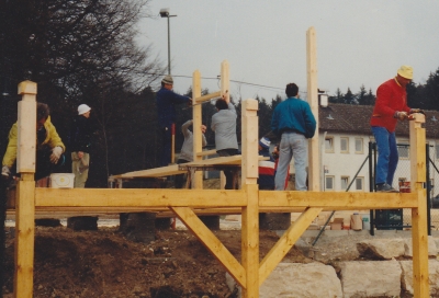 Bau Tennisheim 1993_12